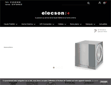 Tablet Screenshot of elecson.com